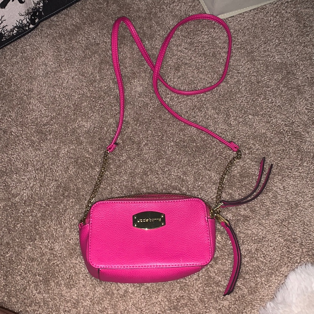 Liz Claiborne Mini Pink Crossbody Bag